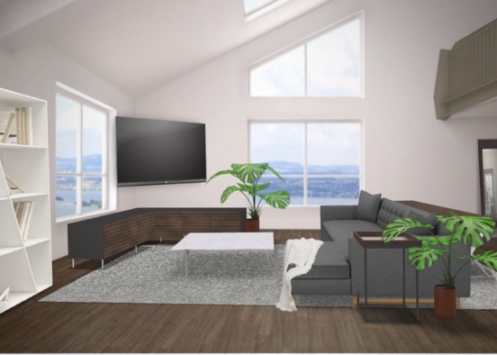 Me and ally’s living room Design Rendering