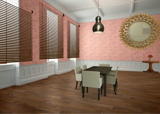 Perfect little dining room  Design Rendering