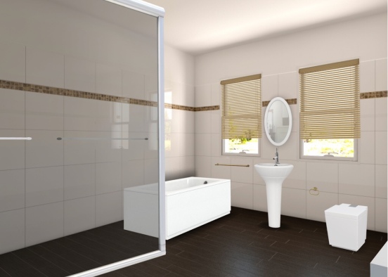 Bathroom (W) Design Rendering