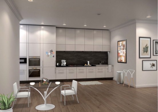 Kitchen lounge ❤️ Design Rendering