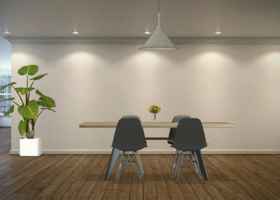 Sala de Jantar  Design Rendering