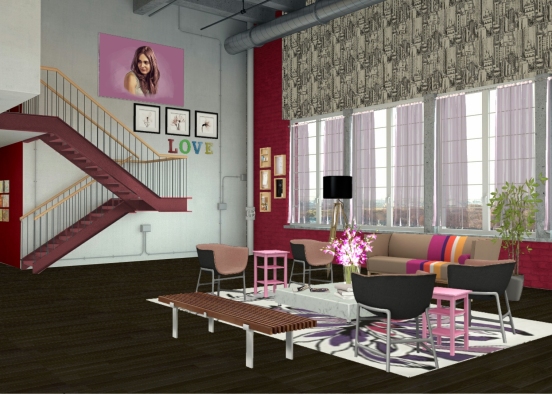 The Beauty in pink Design Rendering