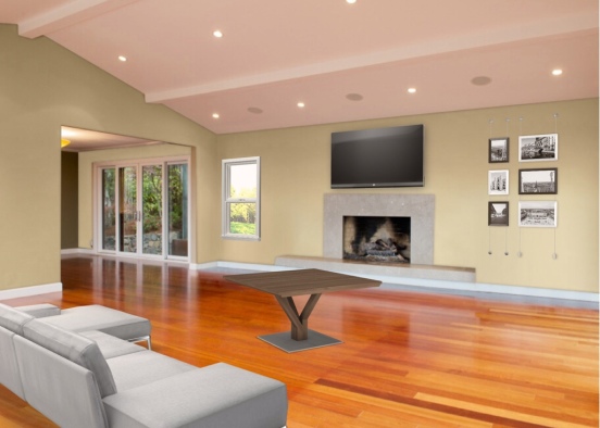 Living room [redo] Design Rendering
