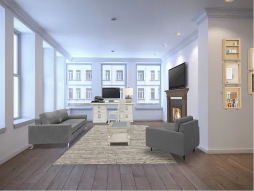 Condo living room