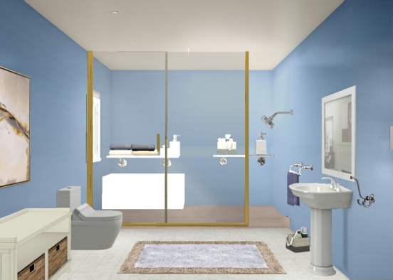 Banheiro 6 Design Rendering