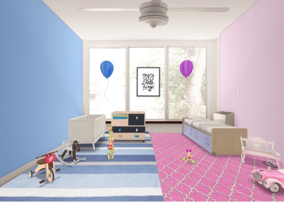 Alaina and hunters room Design Rendering