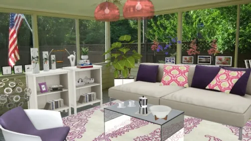 Stylish porch