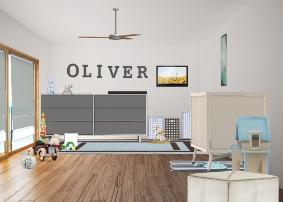 Oliver room Design Rendering