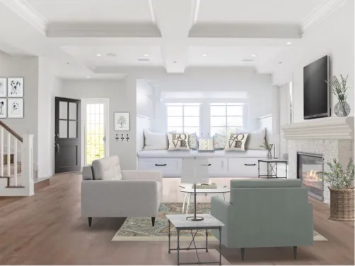 spring living room