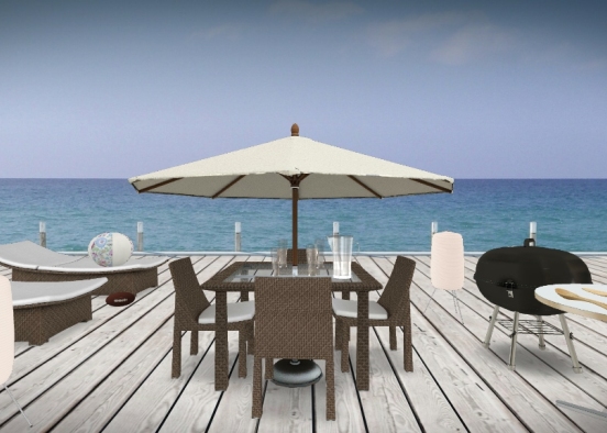 Dinner by the water Design Rendering