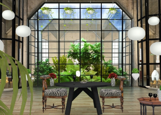 Restorant Jungle Garden Romance -V.I.P. Design Rendering