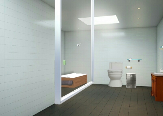 Un baño limpio😜 Design Rendering