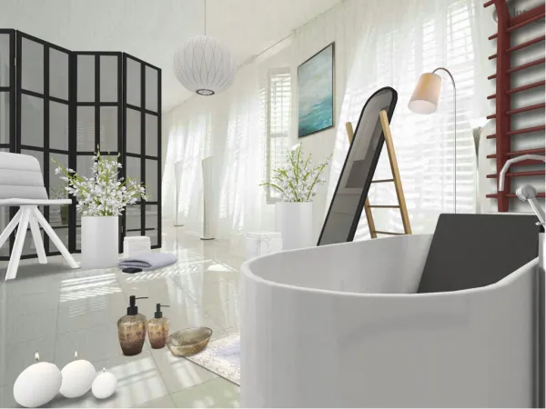 Professional interior design created with Homestyler 3D design software