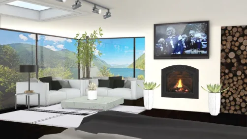 modern cabin