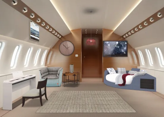 #  Private Jet ✈️ Renderização de Design