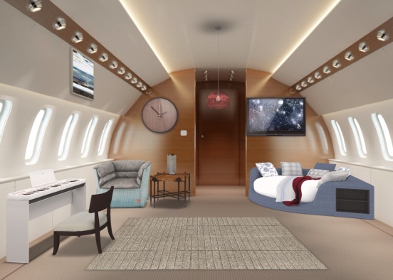 Private Jet ✈️ Design Rendering