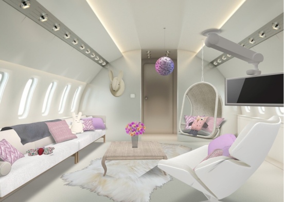 Kelsey’s private jet Design Rendering