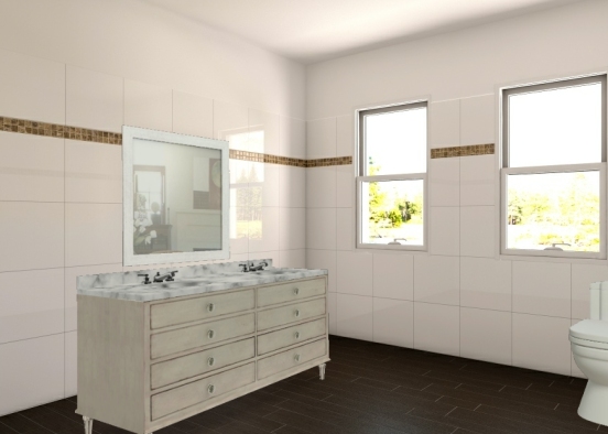 Skylars and i bathroom Design Rendering