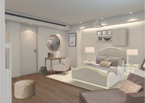 Love’s bedroom Design Rendering