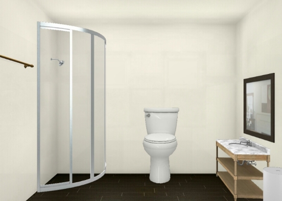 Meu banheiro  Design Rendering