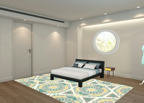 Chambre mamie Design Rendering