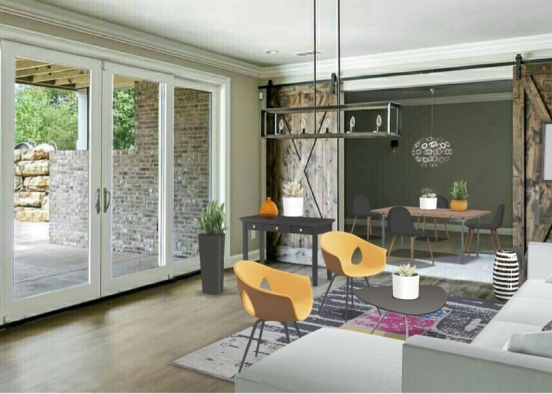 lively open home Design Rendering