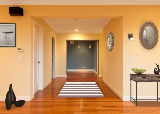 Hallway Design Rendering