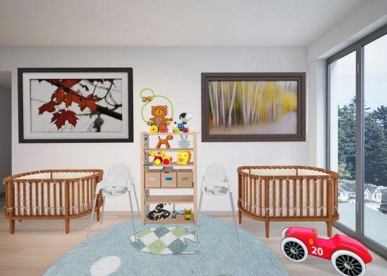 Baby room  Design Rendering