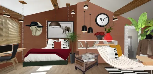 😎Studio Bedroom