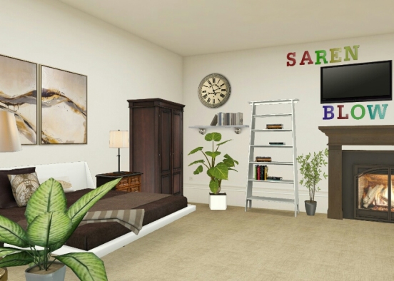 Room for Saren Blow Design Rendering