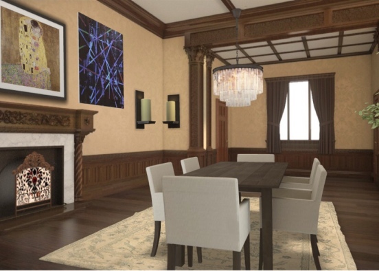 dining rooms Design Rendering