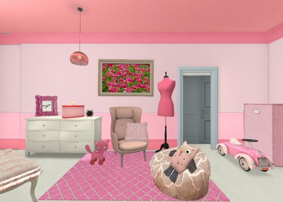 Pinkie in love Design Rendering