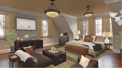 African bedroom 
