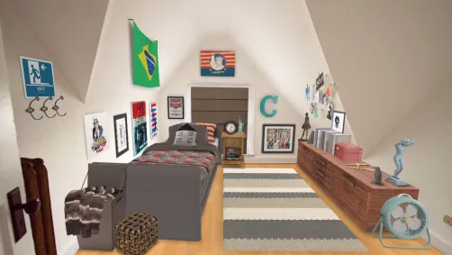 Coopers bedroom