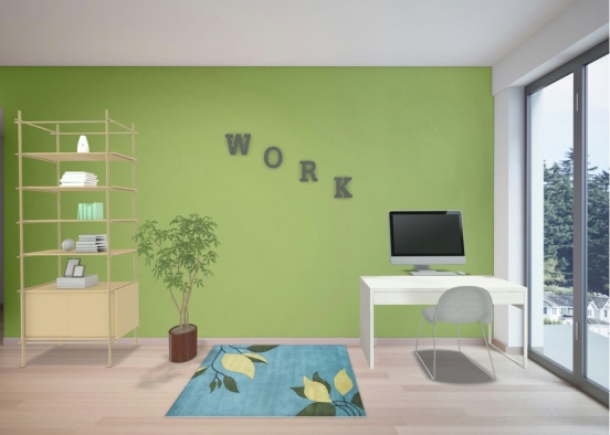 green office Design Rendering