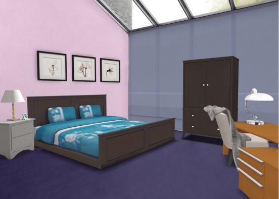 My dream bedroom.. not really🤣 Design Rendering