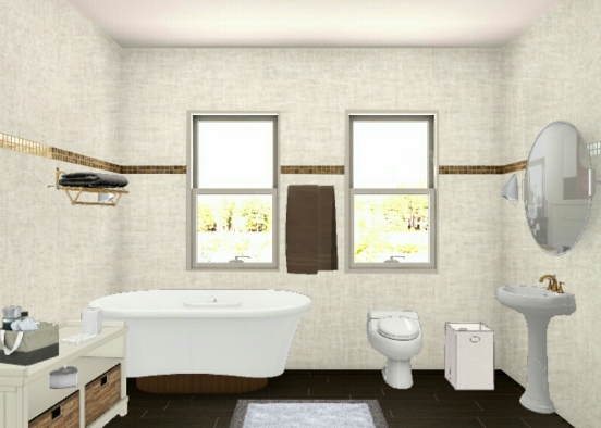 Baño-Bathroom Design Rendering