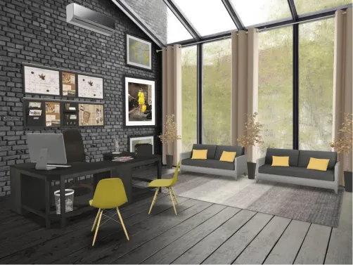 Yellow Office 