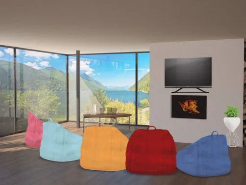 sala tv casa Jime