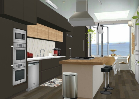 Vistamar kitchen Design Rendering