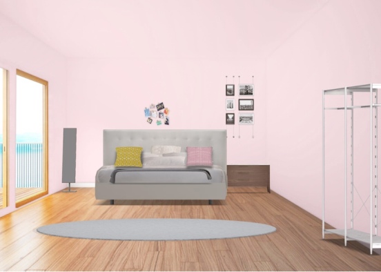 first bedroom (lenas room) Design Rendering