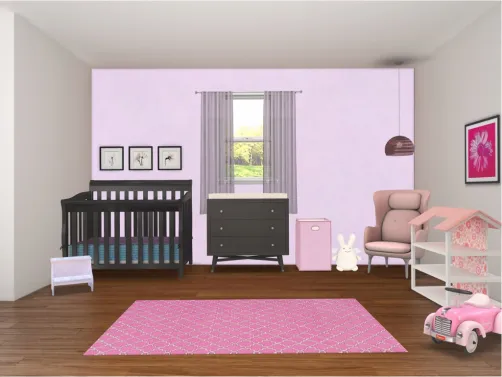 #AdorableBabyGirlsBedroom