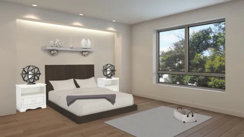 Light Grey Bedroom