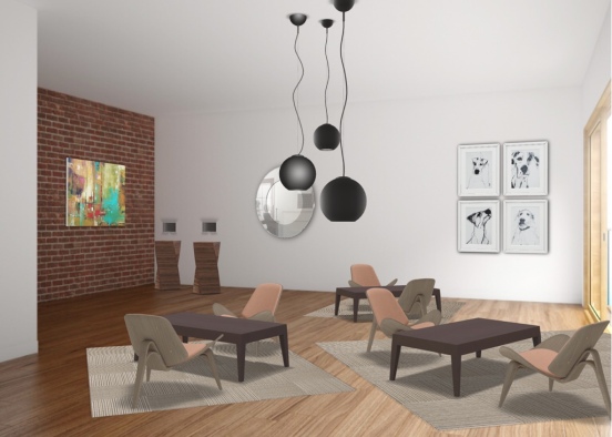 The Coffee Room Design Rendering