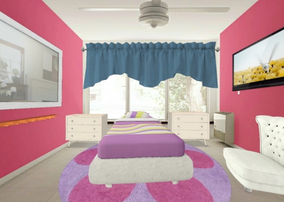 Kids bed  Design Rendering
