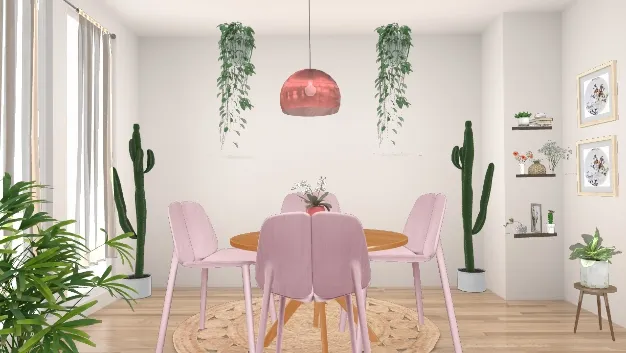 Eat and be pink Design Rendering