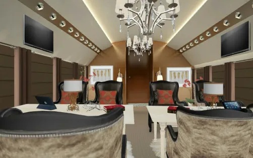 100 million dollar private jet