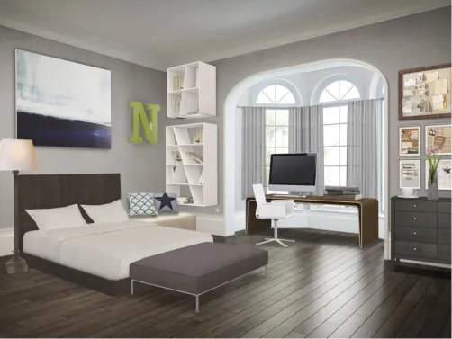 Dormitorio de Nelly