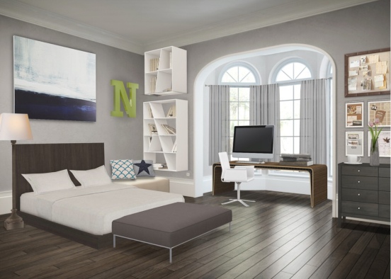 Dormitorio de Nelly Design Rendering