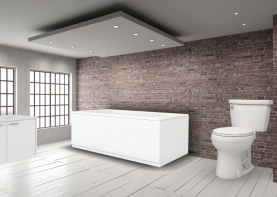 banheiro top Design Rendering